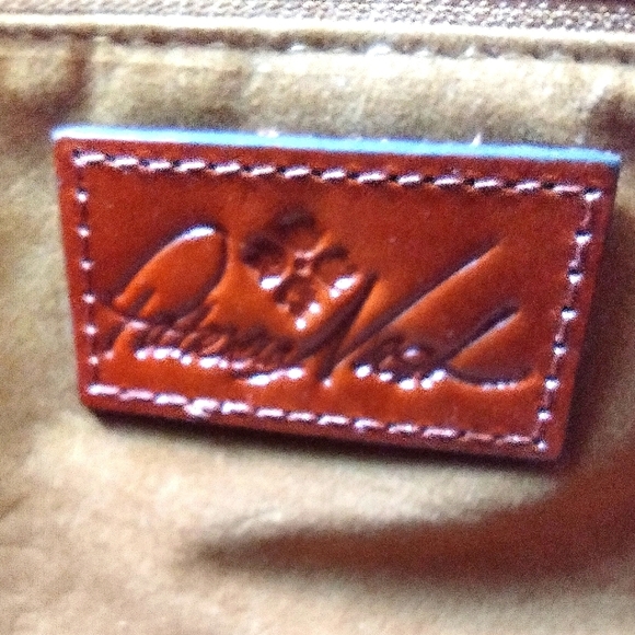 Patricia Nash Gracchi Leather Satchel - Picture 12 of 12